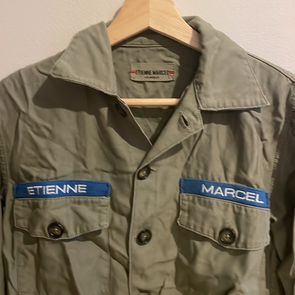 Etienne Marcel - military button up shirt - Picture 2 of 5